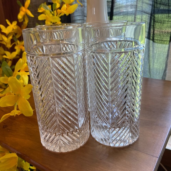 Ralph Lauren Home Dining Vintage Ralph Lauren Herringbone Highball